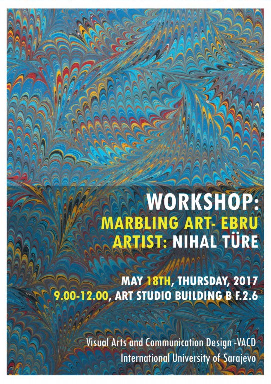 Workshop: Marbling Art - Ebru