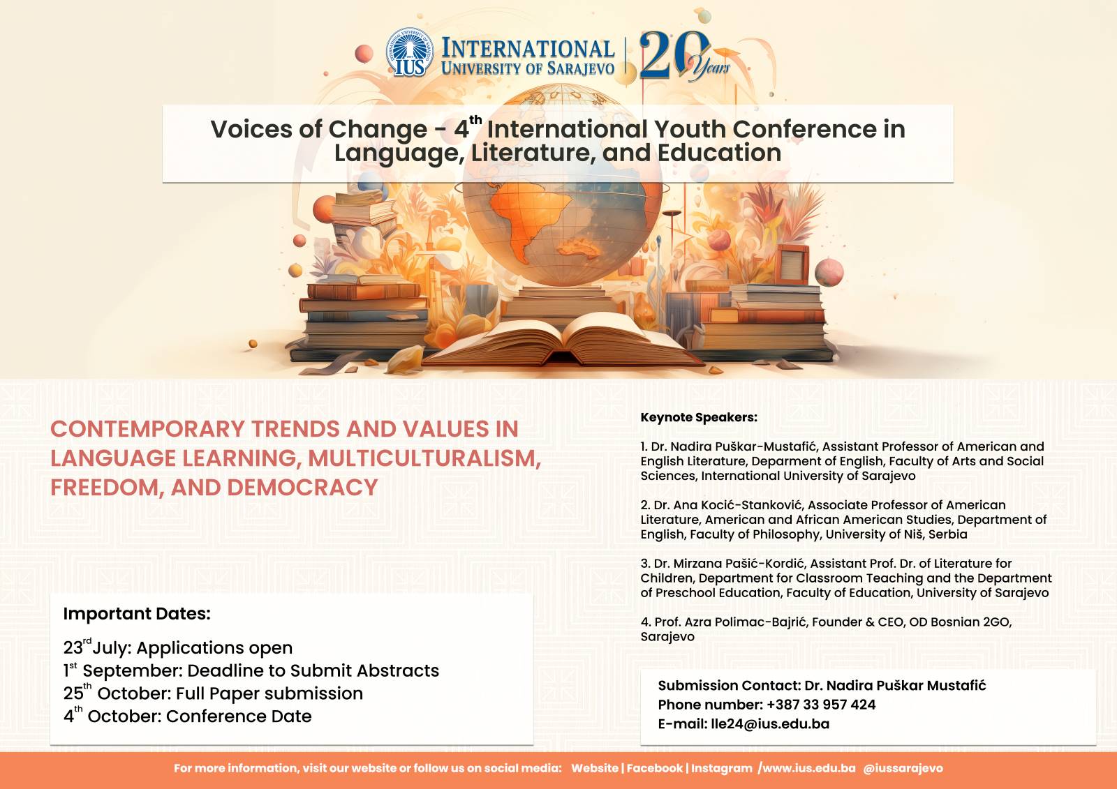 4th International Youth Conference