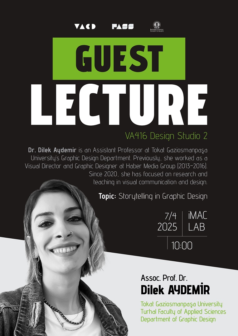 VACD Guest Lecture: Storytelling in Graphic Design
