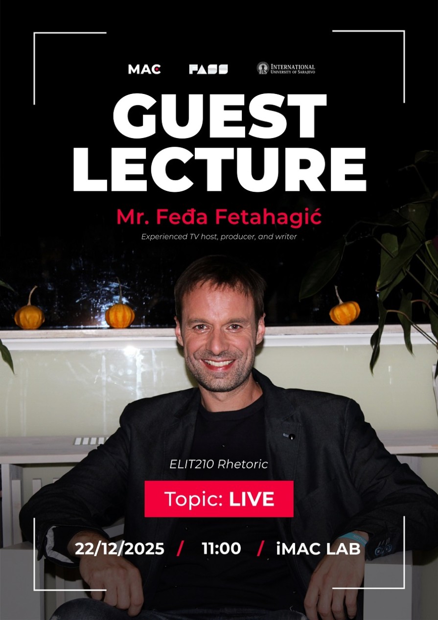 MAC Guest Lecture: LIVE – From Studio to Screen