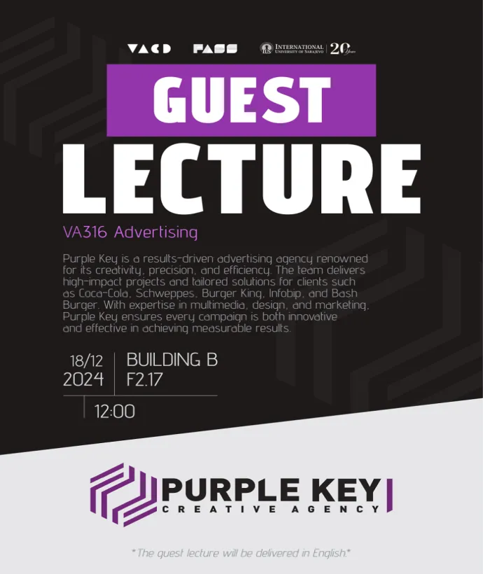 VACD Guest Lecture: Purple Key Creative Agency