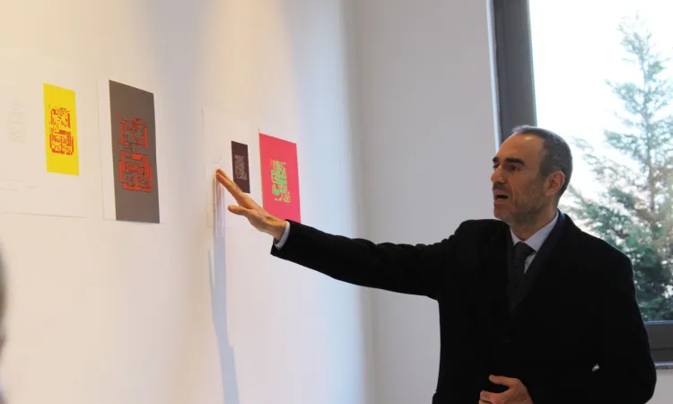 Lübnanlı Sanatçı Antoine Abd Aad'ın “Görsel Eş Anlamlılar” Sergisi IUS Sanat Galerisi'nde Sergileniyor