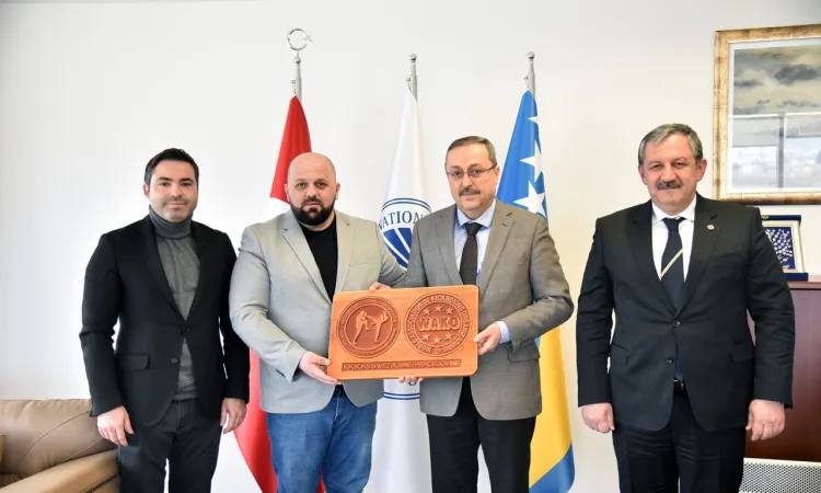 WAKO Başkan Yardımcısı IUS’ta: Bosna Hersek ve Türkiye Kick Boks Federasyonları Arasındaki Bağların Güçlendirilmesi