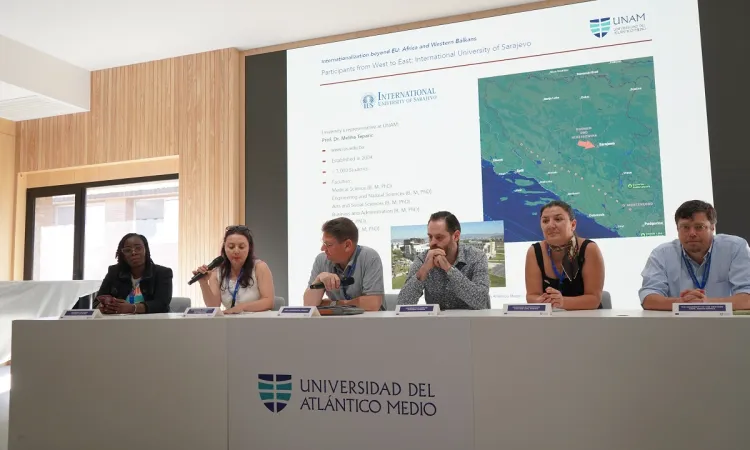 Saraybosna’dan Gran Canaria’ya: Prof. Teparić, UNAM’ın Uluslararası Haftası’nda IUS’u Temsil Ediyor