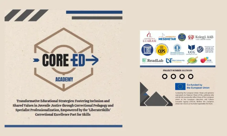 IUS Leads WP3 Completion in the CORE-ED Academy Project: Evidence Base and Ecosystem Mapping Delivered for Juvenile Justice Training Reform