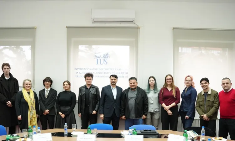Strengthening Dialogue with Students: IUS Rector Holds Meeting with SPIUS Representatives