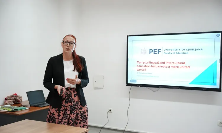ELIT and ELT Hosted Dr. Melita Lemut Bajec for a Lecture on Plurilingual and Intercultural Education