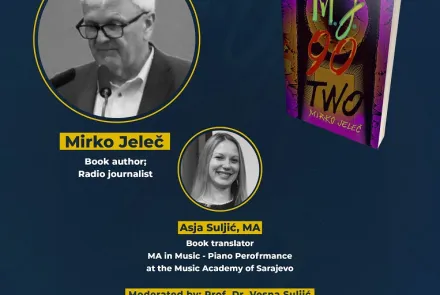 The book launch: "Nineteen Ninety-two" by Mr. Mirko Jeleč and translated by Asja Suljić